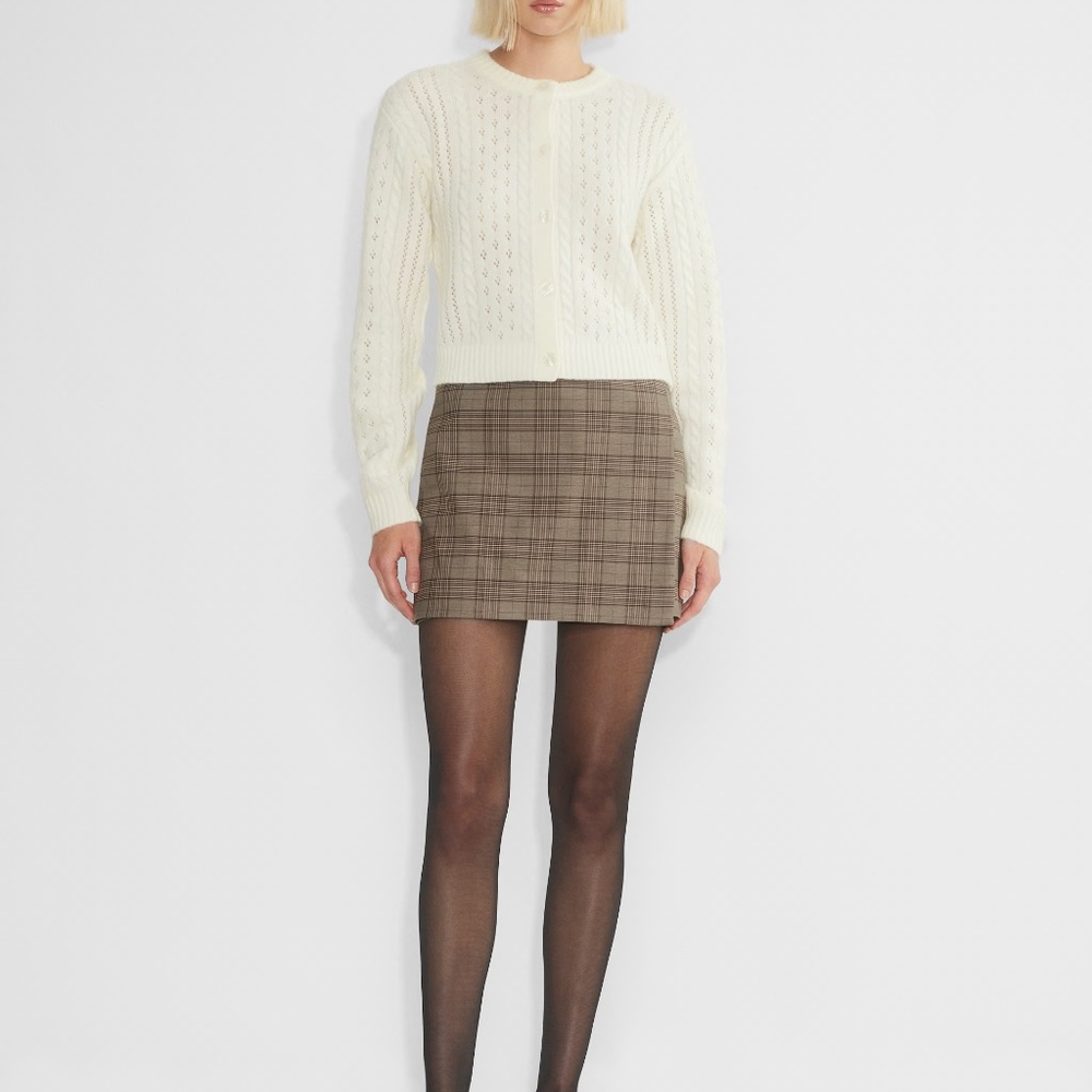 Sunday Best Plaid Miniskirt